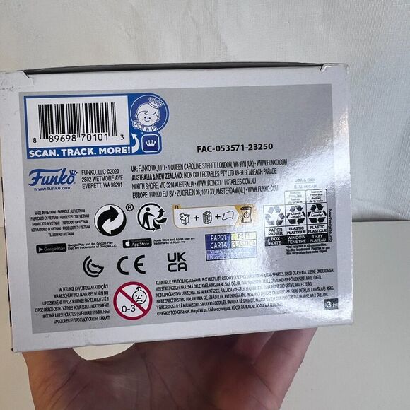 Funko Pop Marvel Civil War Captain America Amazon Exclusive Bobblehead 1200 - Picture 10 of 10